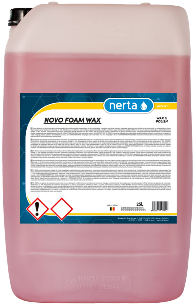 Tekutý vosk Nerta Novo Foam Wax 5L
