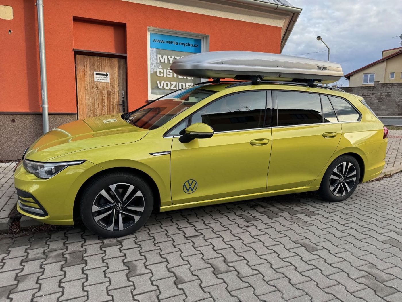 Volkswagen golf po umytí