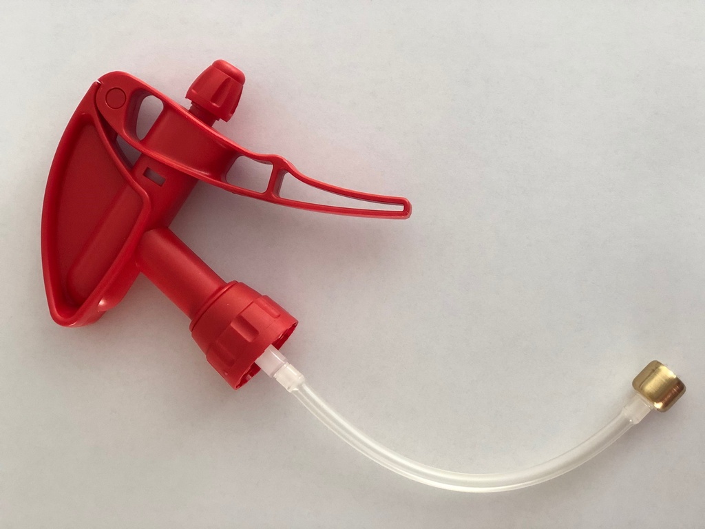 Kwazar hlavice 0,5L červená 360°