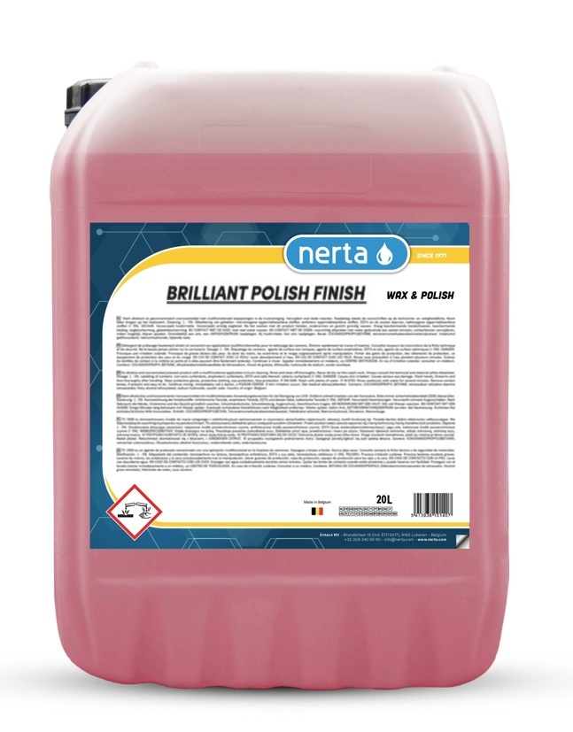 Sušící vosk NERTA BRILLIANT POLISH FINISH