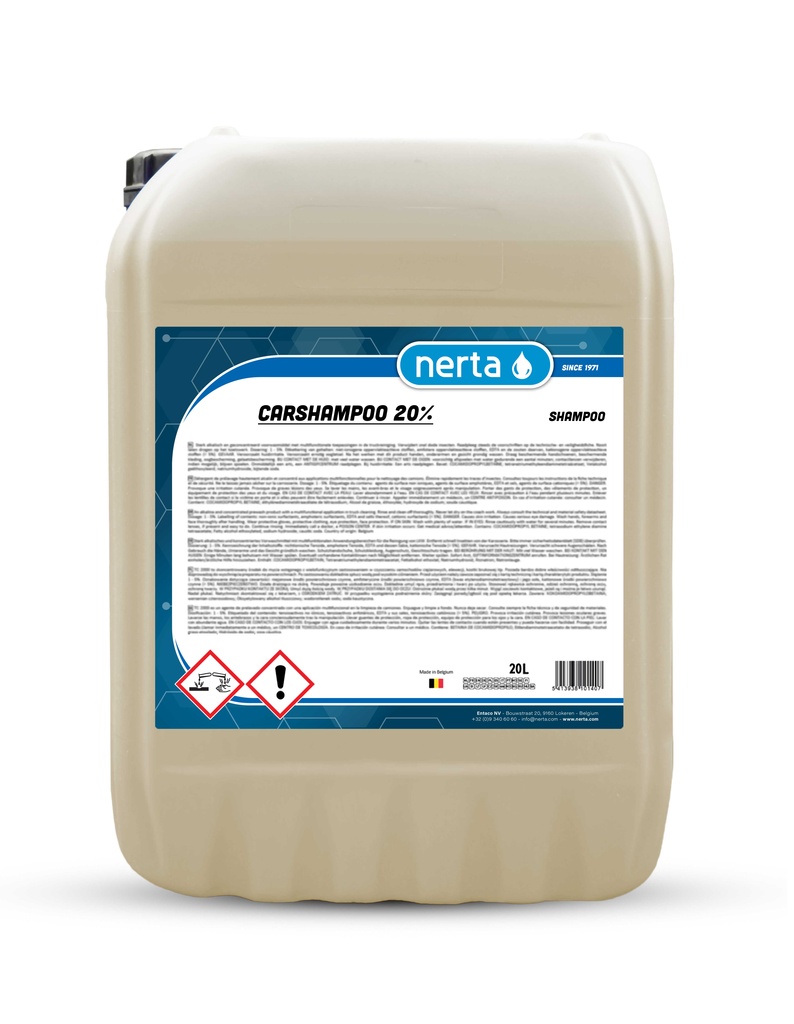 Auto šampón s neutrálním pH CARSHAMPOO 20%