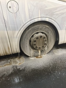 Mytí autobusu