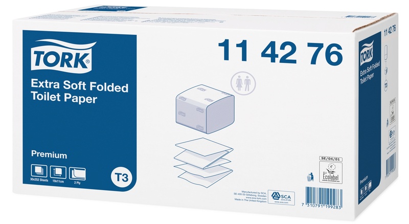 Tork Premium skládaný toaletní papír (114276)