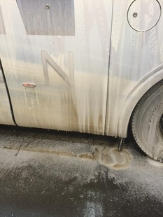 Mytí autobusu