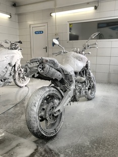 Mytí motorky