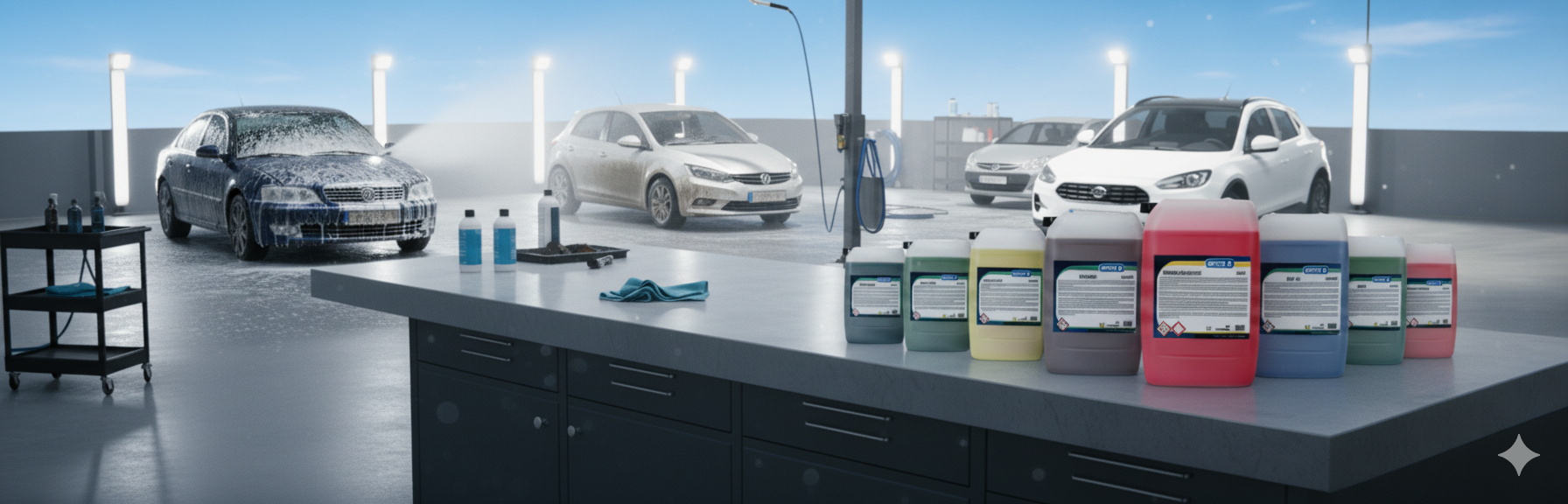 Jsme vaším spolehlivým partnerem v oblasti profesionálního  mytí a čištění vozidel a strojů